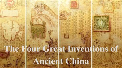 what are the four great inventions of ancient china